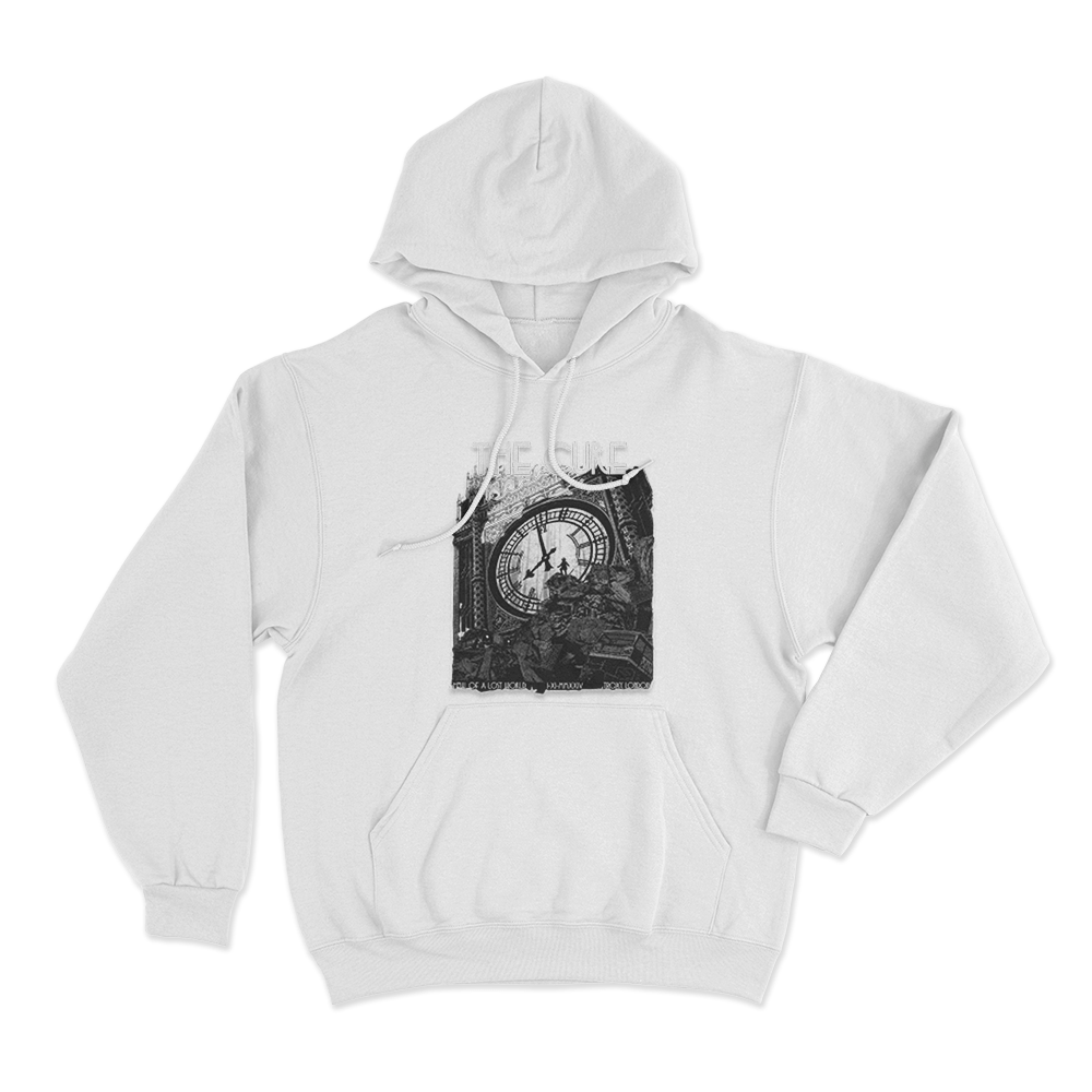 Big Ben Troxy Unisex Hoodie White Big Ben Troxy Unisex Hoodie White