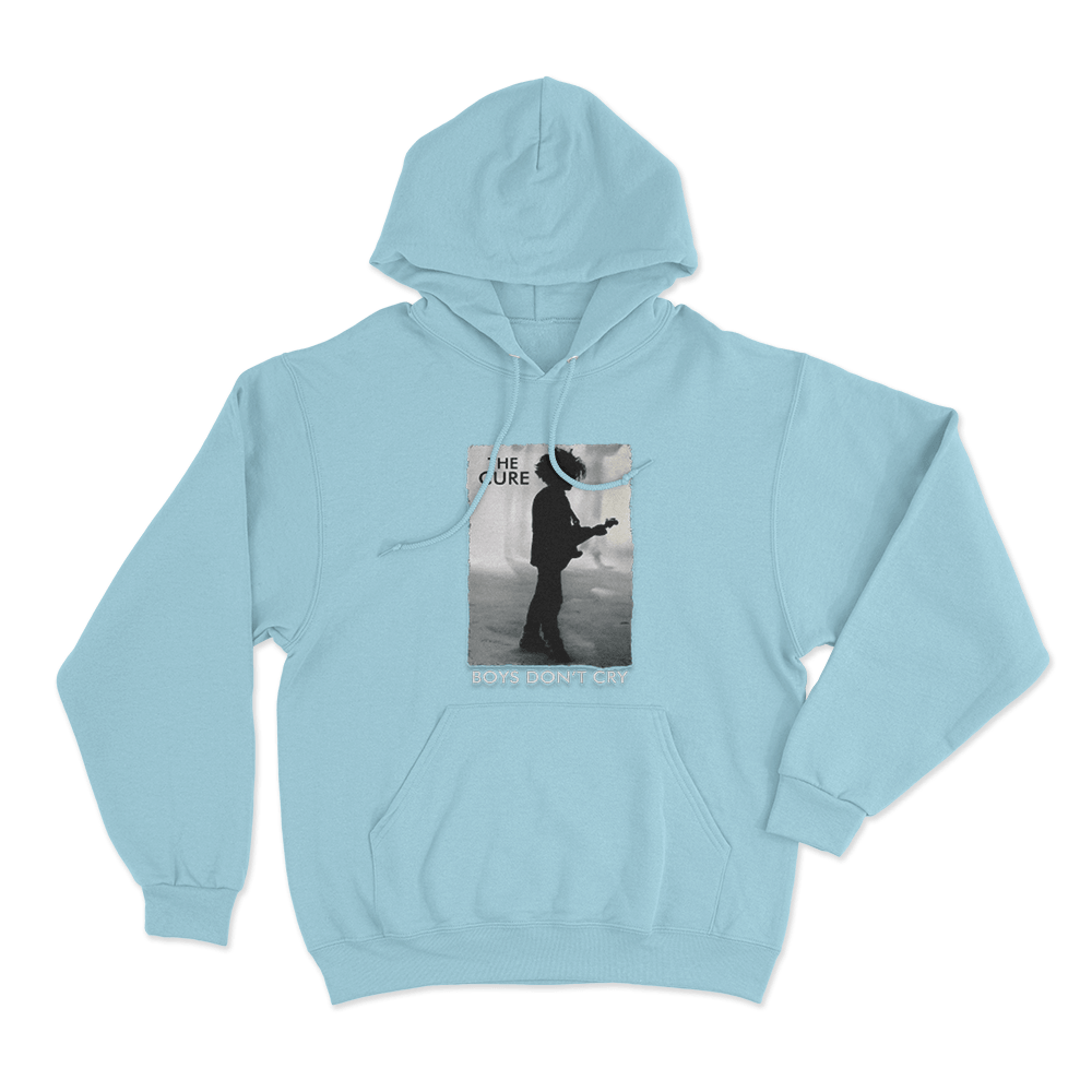 Boys Don't Cry Unisex Hoodie Sky Blue Boys Dont Cry Unisex Hoodie Sky Blue