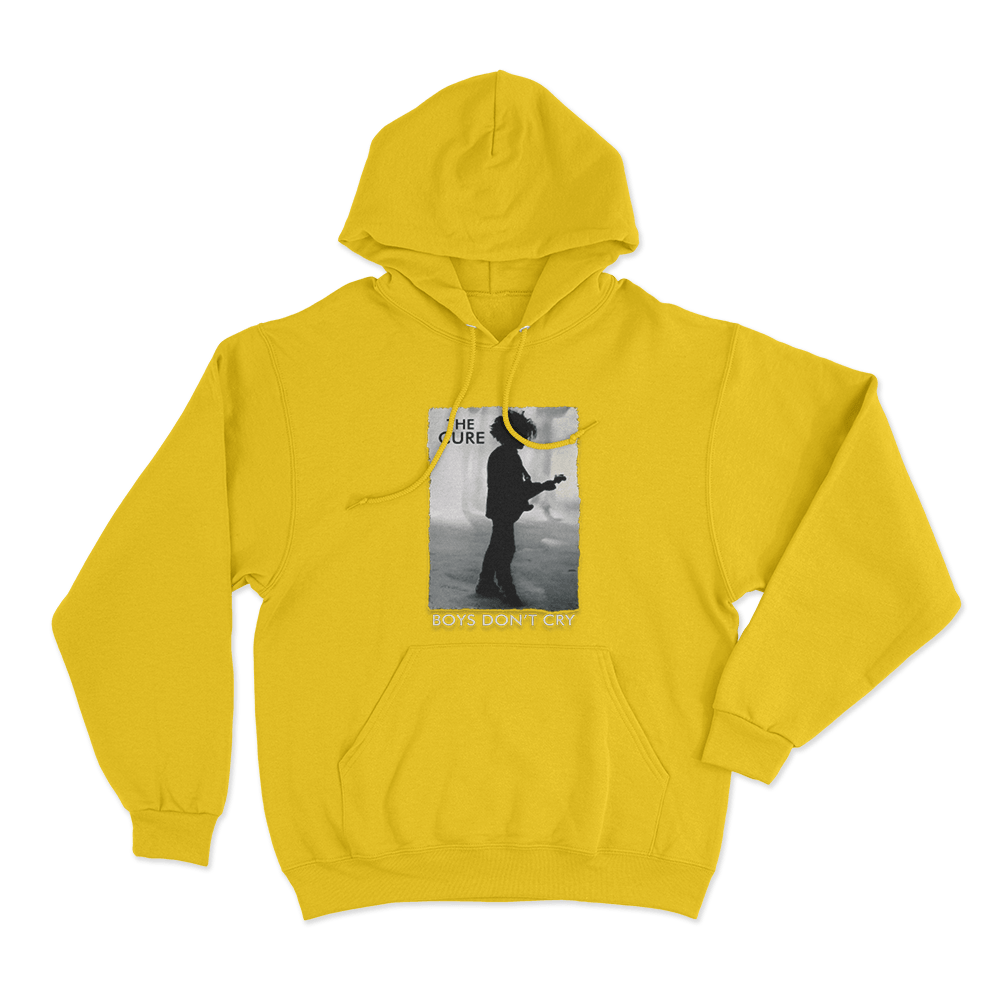 Boys Don't Cry Unisex Hoodie Yellow Boys Dont Cry Unisex Hoodie Yellow