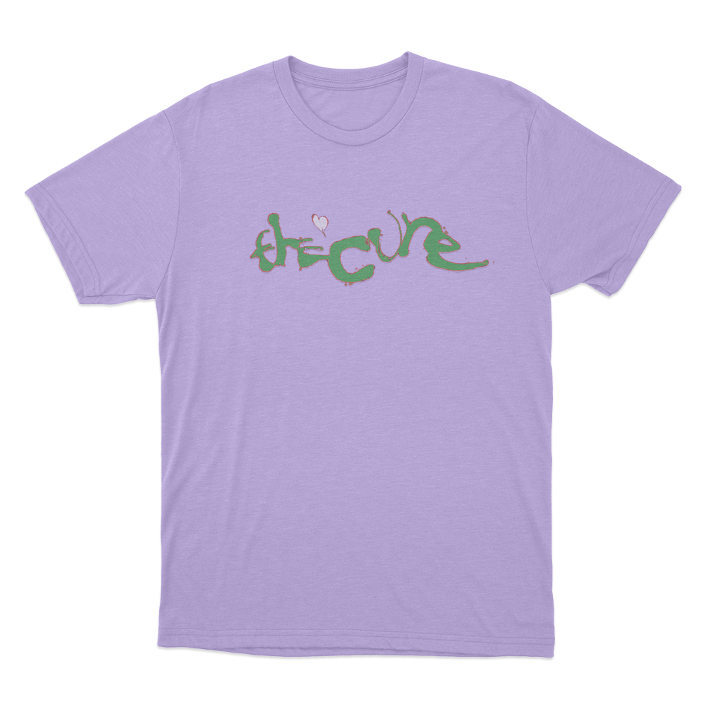 The Cure Unisex T Shirt Purple The Cure Unisex T Shirt Purple