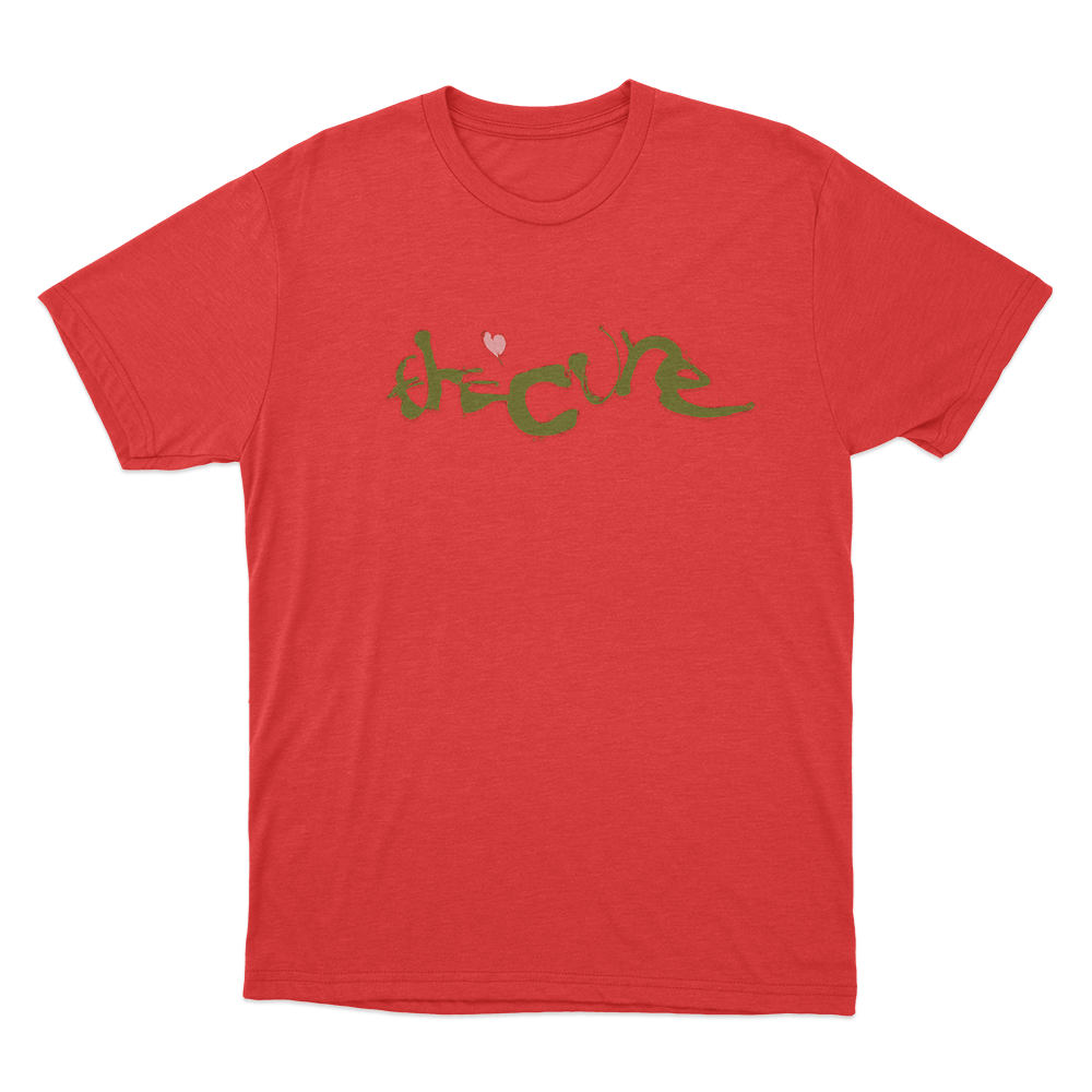 The Cure Unisex T Shirt Red The Cure Unisex T Shirt Red