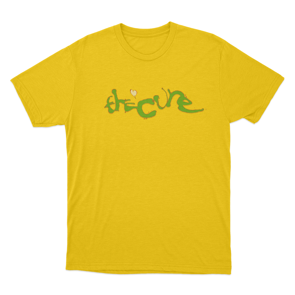The Cure Unisex T Shirt Yellow The Cure Unisex T Shirt Yellow