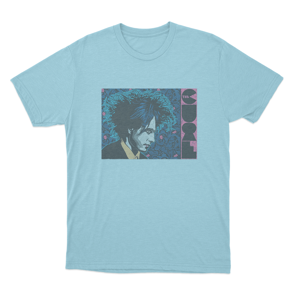 The Cure x Sperry Unisex T Shirt Sky Blue The Cure x Sperry Unisex T Shirt Sky Blue